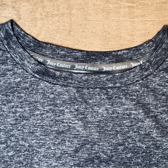 JUICY COUTURE Heather Grey/ Charcoal T Shirt in size XS NEW without Tags - Picture 6 of 8